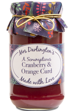Load image into Gallery viewer, Mrs Darlingtons Cranberry & Orange Curd