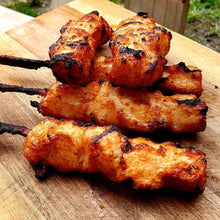 Load image into Gallery viewer, 4 Chicken Kebab Skewers - 400g - Plain
