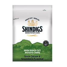 Load image into Gallery viewer, Shindigs Sour Cream and Shamrock Crisps
