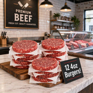 Steak Burger  12 x 4oz