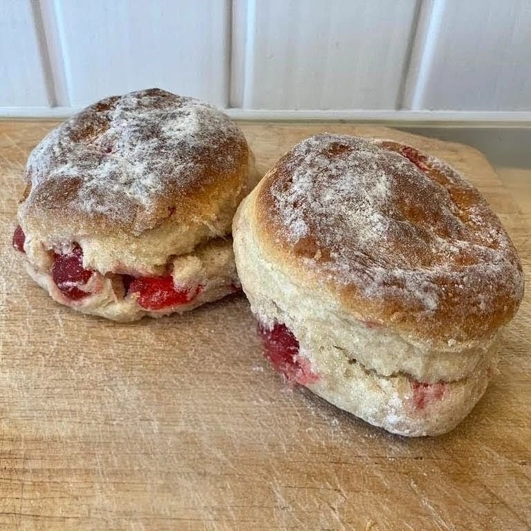 Connoisseurs Bakery - 2 Cherry Scones