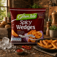 Green Isle Spicy Wedges - 600g
