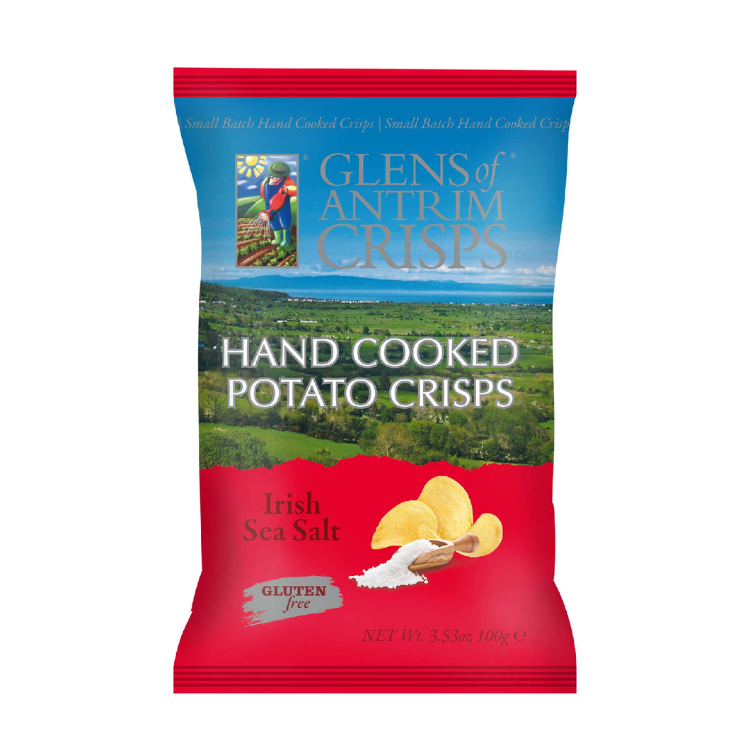 Glens of Antrim Irish Sea Salt Crisps 100g
