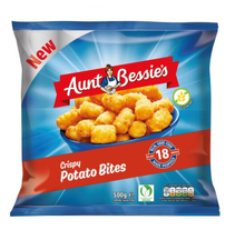 Load image into Gallery viewer, Aunt Bessie's Crispy Potato Bites 500g
