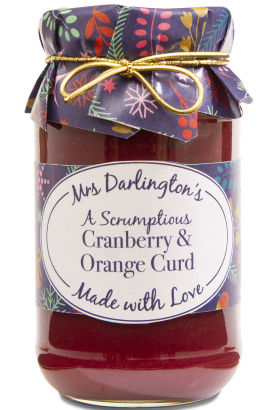 Mrs Darlingtons Cranberry & Orange Curd