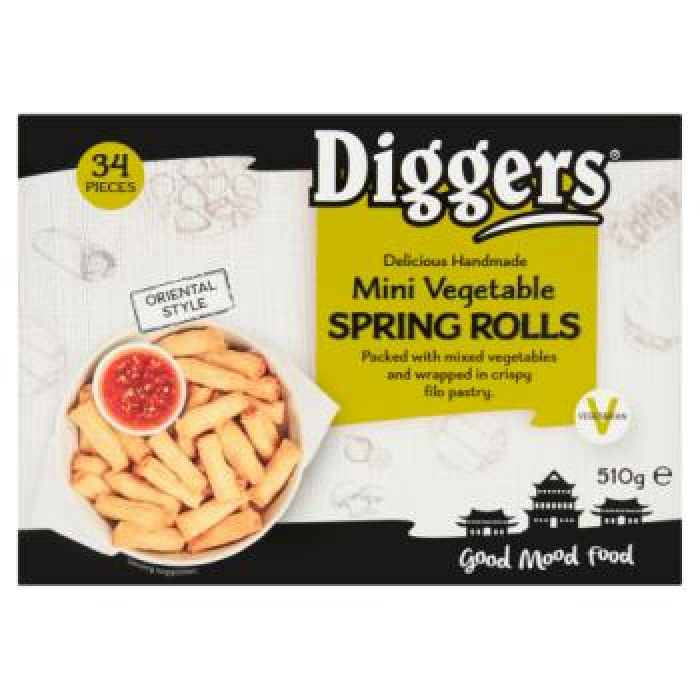 Diggers Vegetable Spring Rolls