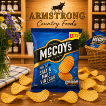 Load image into Gallery viewer, McCoys Salt &amp; Vinegar - 65g
