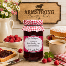 Load image into Gallery viewer, Mrs Darlingtons Extra Jam Raspberry Jam

