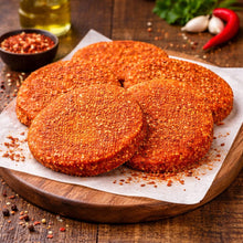 Load image into Gallery viewer, 4 Fresh 4oz Peppered Steak Burgers

