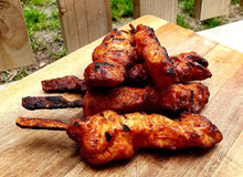 Load image into Gallery viewer, 4 Large Chicken Kebab Skewers - 400g  - BBQ
