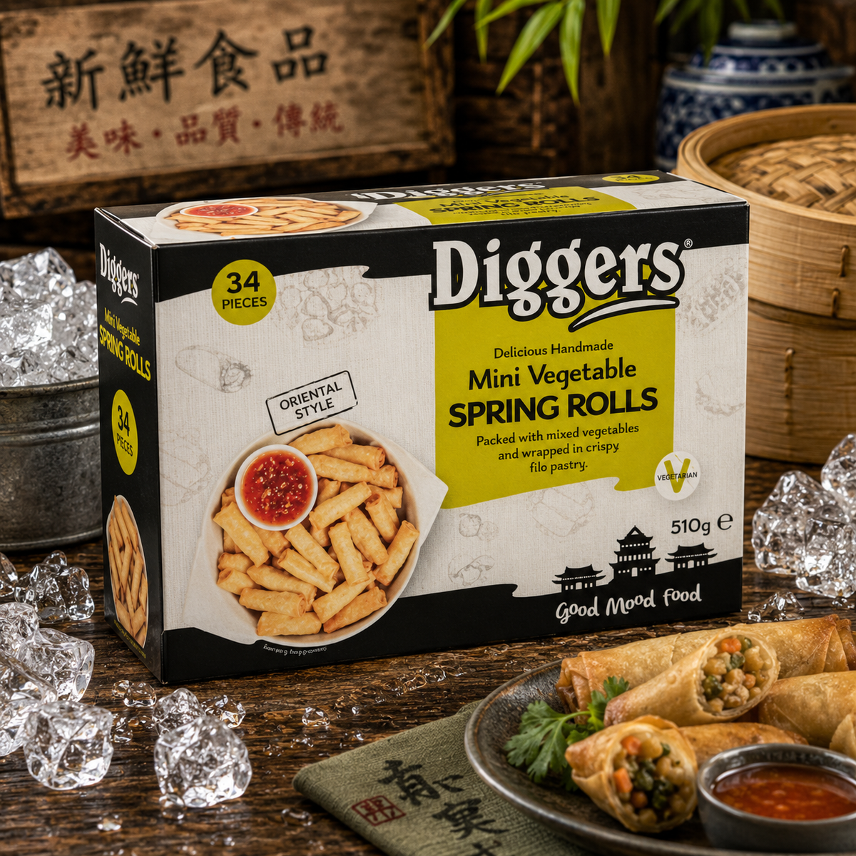 Diggers Vegetable Spring Rolls – Armstrong Country Foods