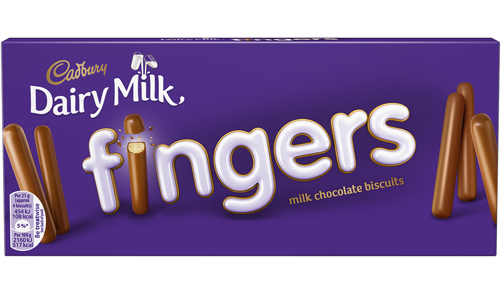 Cadburys Dairy Milk Fingers 114g