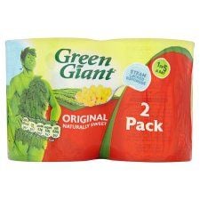 Green Giant Sweetcorn - 2pk