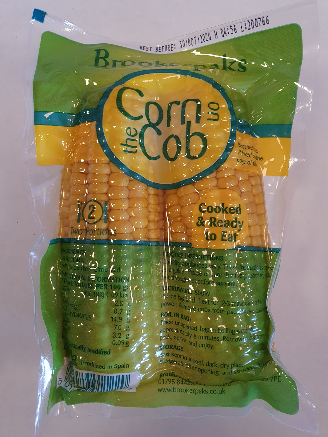 Fresh Corn On The Cob
