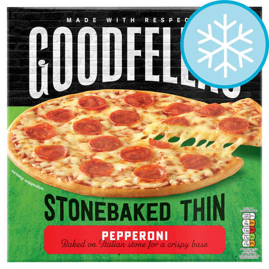 Goodfellas Stonebaked Thin Pepperoni Pizza
