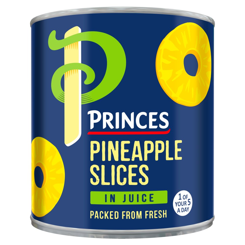 Princes Pinapple Slices in juice 432g