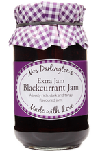 Load image into Gallery viewer, Mrs Darlingtons Jam Selection - Raspberry, Strawberry, Blackcurrant and Orange Marmalade
