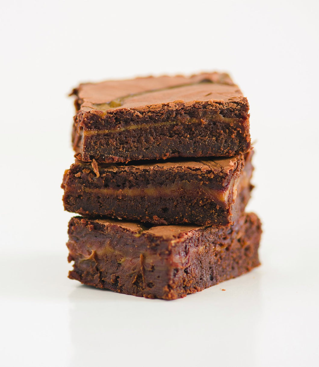 French Village Small Salted Caramel Brownie Slab