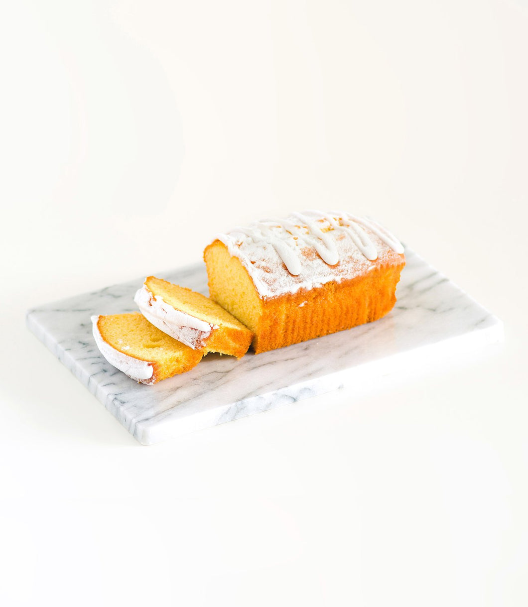 French Village Lemon Drizzle Loaf Cake - 450g