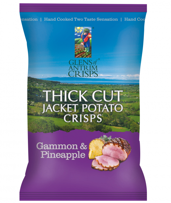 Glens Of Antrim Gammon and Pineapple Crisps