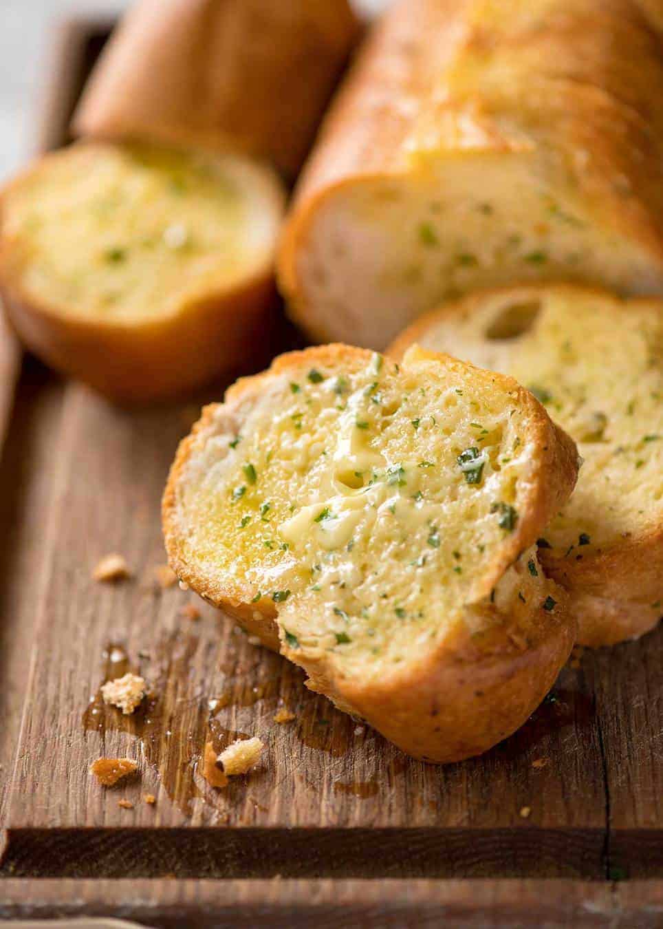 Crusty Garlic Bread - 5 Pack