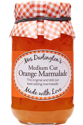 Mrs Darlingtons Medium Cut Orange Marmalade