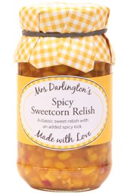 Mrs Darlingtons Spicy Sweetcorn Relish