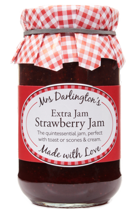 Mrs Darlingtons Extra Jam Strawberry Jam
