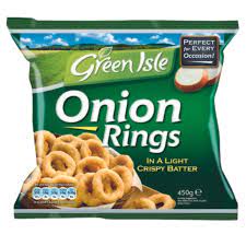 Green Isle Onion Rings - 450g
