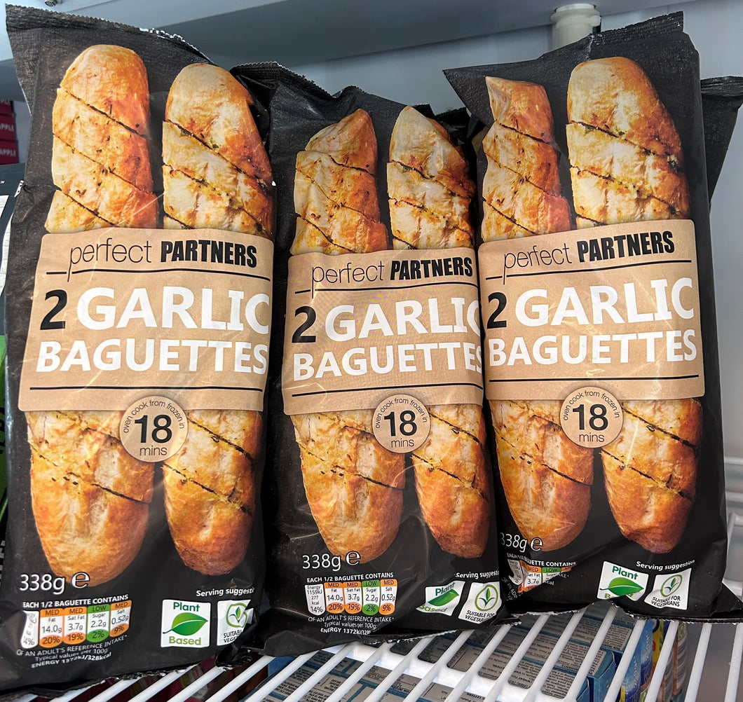 Garlic Baguettes - 2x