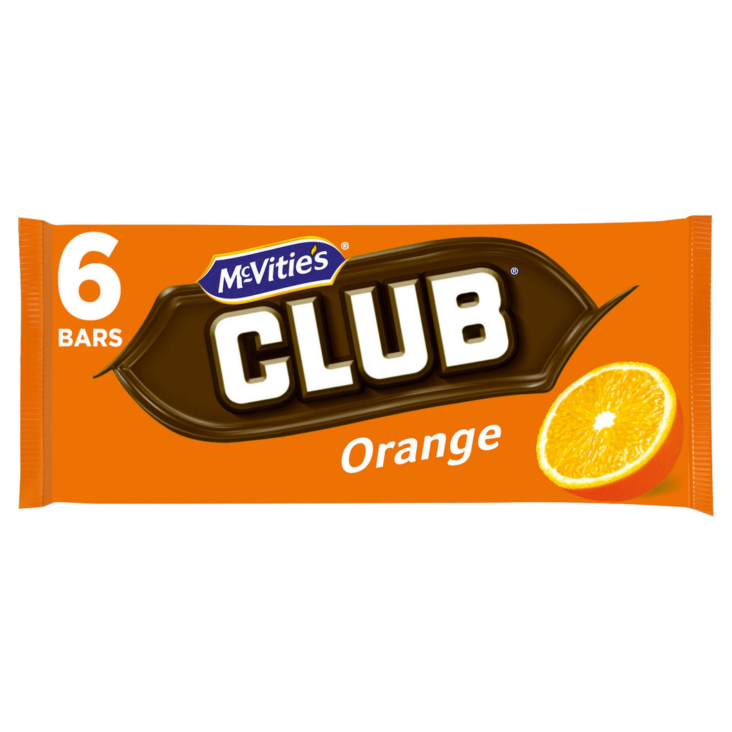 McVities Club Orange - 6pk